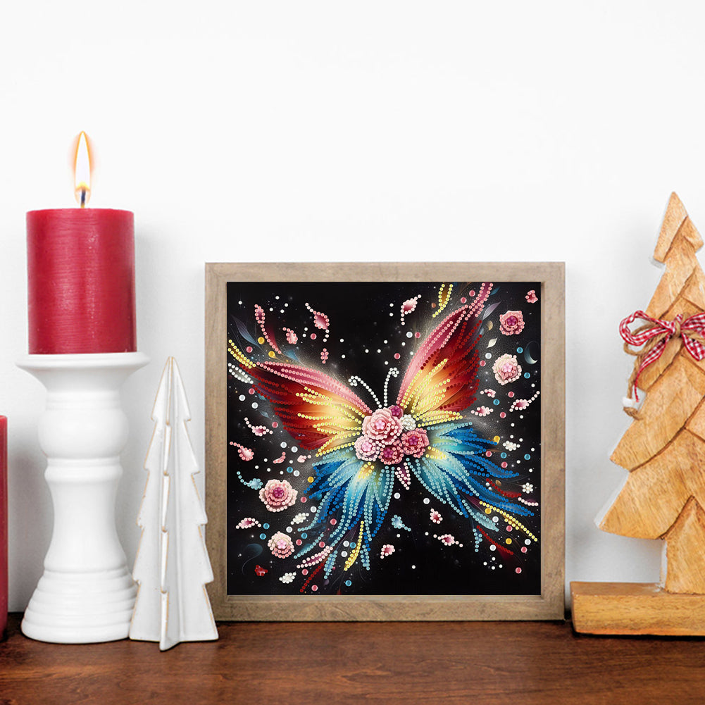 Butterfly - Special Shaped Drill Diamond Painting 30*30CM