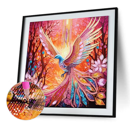 Hummingbird - Special Shaped Drill Diamond Painting 30*30CM