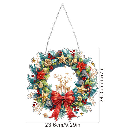 2D Flat DIY Acrylic Rhinestone Diamond Art Window Pendants Special Shape Crafts