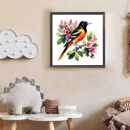 Flowers And Birds - Full Round Drill Diamond Painting 30*30CM