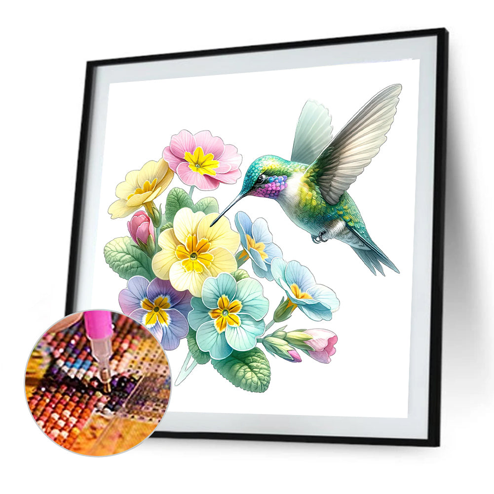 Flowers And Birds - Full Round Drill Diamond Painting 30*30CM