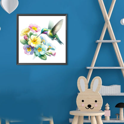 Flowers And Birds - Full Round Drill Diamond Painting 30*30CM