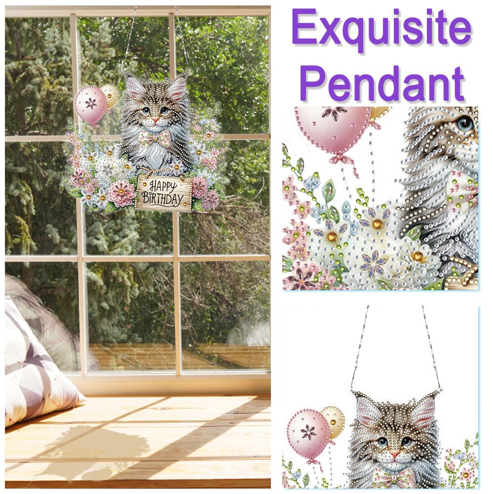 2D Flat DIY Diamond Art Pendant Diamond Painting Set Home Wall Decoration Crafts