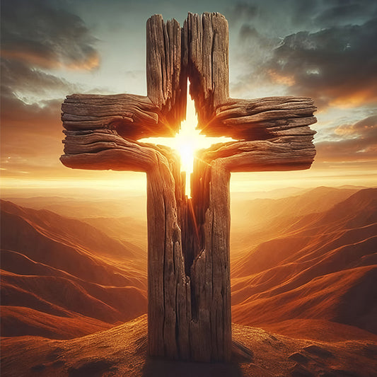 Cross - Full Round Drill Diamond Painting 30*30CM