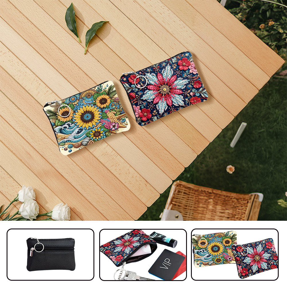 DIY Diamond Art Diamond Dot Diamond Card Pack 5D Diamond Painting Coin Pouch