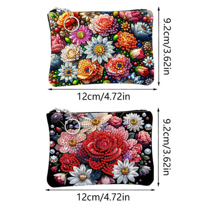DIY Diamond Art Diamond Dot Diamond Card Pack 5D Diamond Painting Coin Pouch