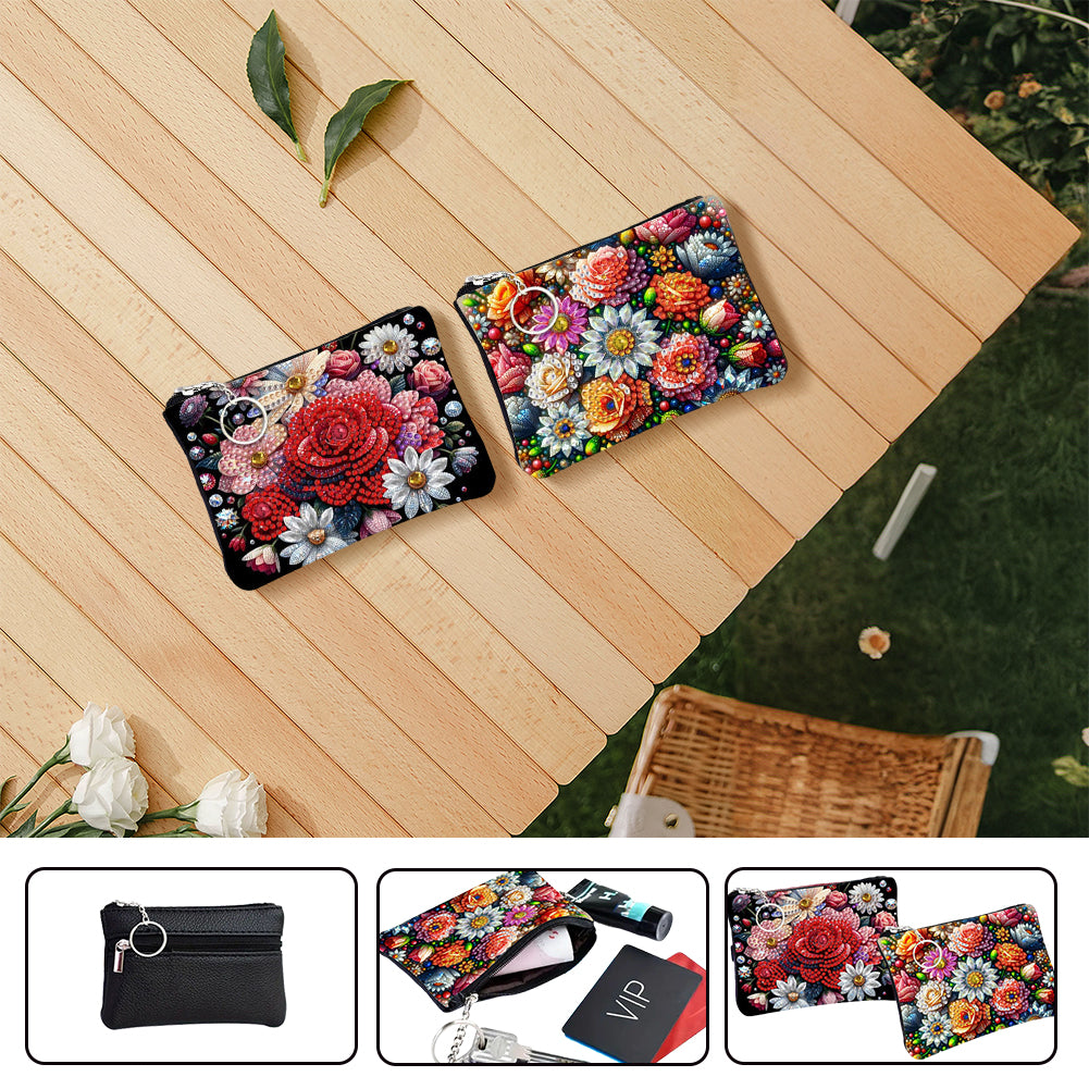 DIY Diamond Art Diamond Dot Diamond Card Pack 5D Diamond Painting Coin Pouch