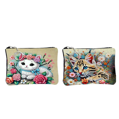 DIY Diamond Art Diamond Dot Diamond Card Pack 5D Diamond Painting Coin Pouch