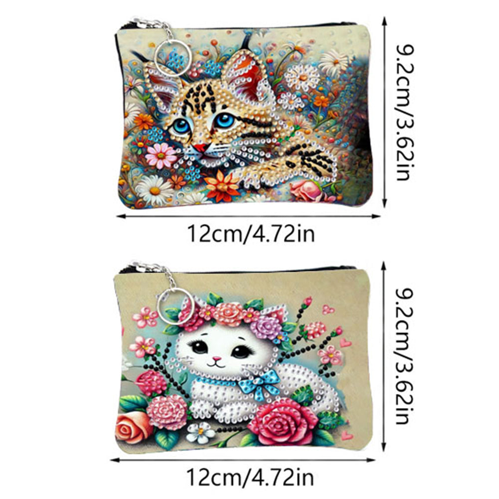 DIY Diamond Art Diamond Dot Diamond Card Pack 5D Diamond Painting Coin Pouch
