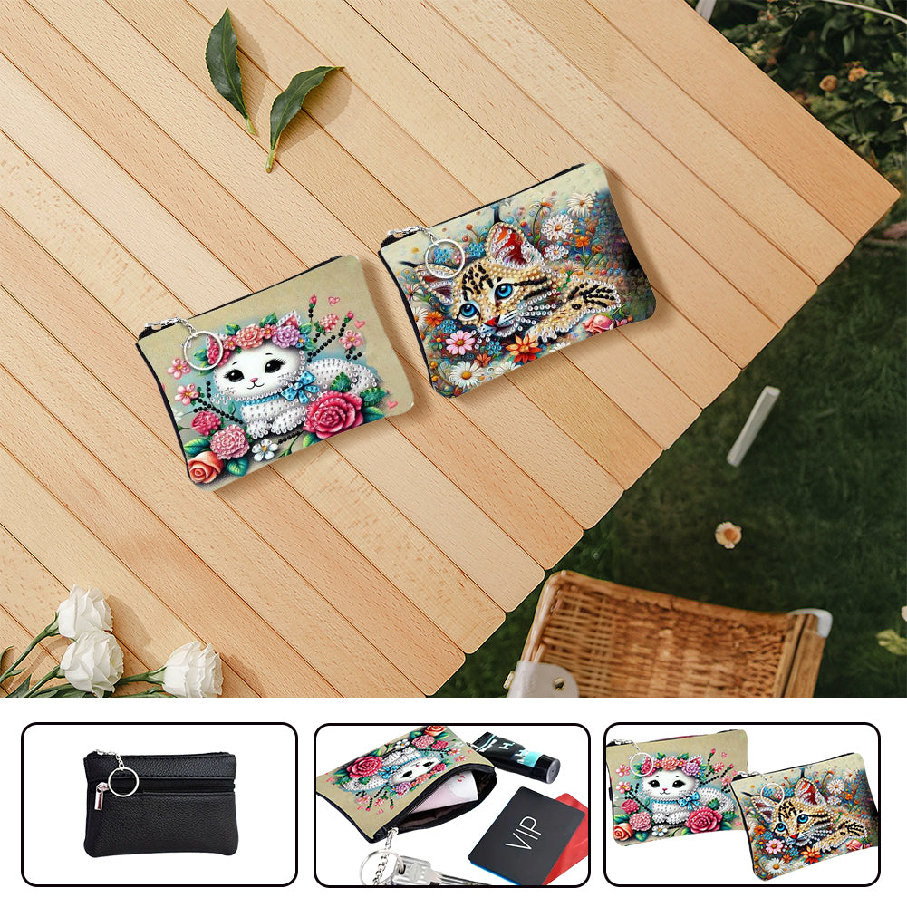 DIY Diamond Art Diamond Dot Diamond Card Pack 5D Diamond Painting Coin Pouch