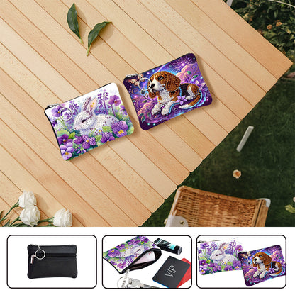 DIY Diamond Art Diamond Dot Diamond Card Pack 5D Diamond Painting Coin Pouch