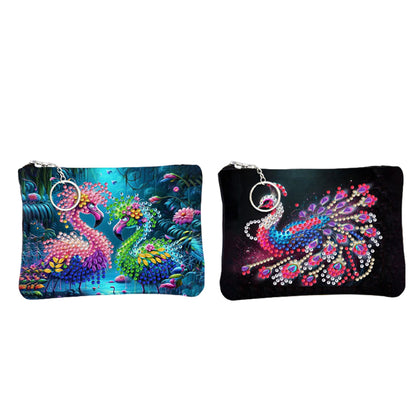 DIY Diamond Art Diamond Dot Diamond Card Pack 5D Diamond Painting Coin Pouch