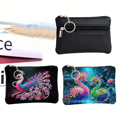 DIY Diamond Art Diamond Dot Diamond Card Pack 5D Diamond Painting Coin Pouch