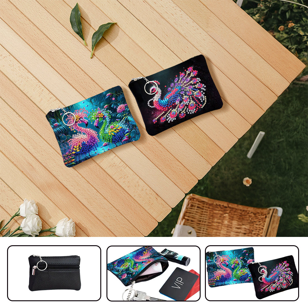 DIY Diamond Art Diamond Dot Diamond Card Pack 5D Diamond Painting Coin Pouch