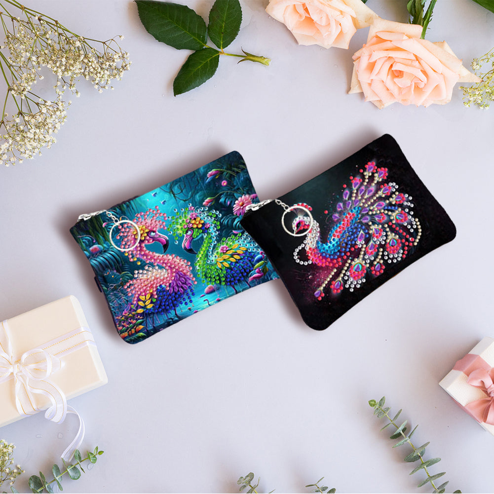 DIY Diamond Art Diamond Dot Diamond Card Pack 5D Diamond Painting Coin Pouch