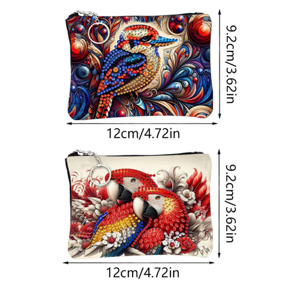 DIY Diamond Art Diamond Dot Diamond Card Pack 5D Diamond Painting Coin Pouch