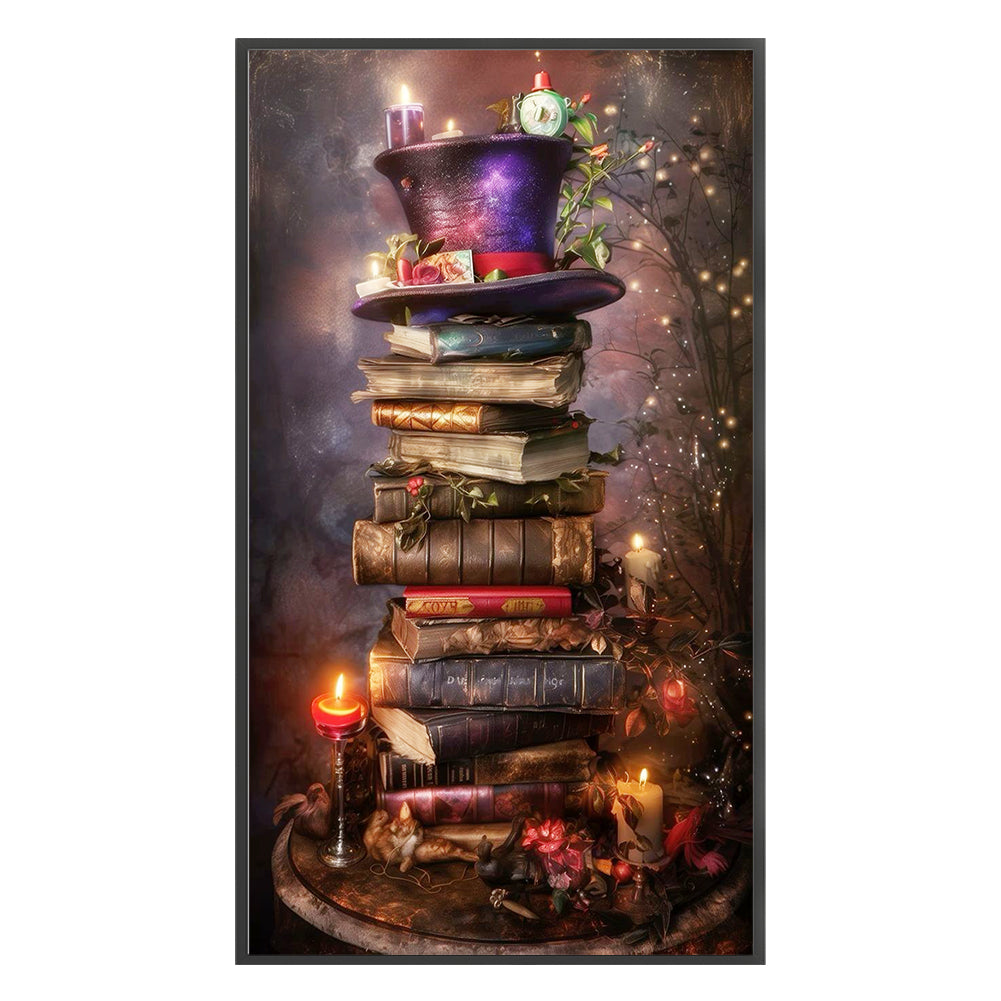 Hat Book - 14CT Stamped Cross Stitch 40*70CM