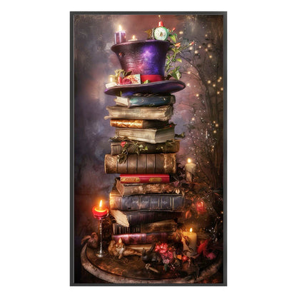 Hat Book - 14CT Stamped Cross Stitch 40*70CM