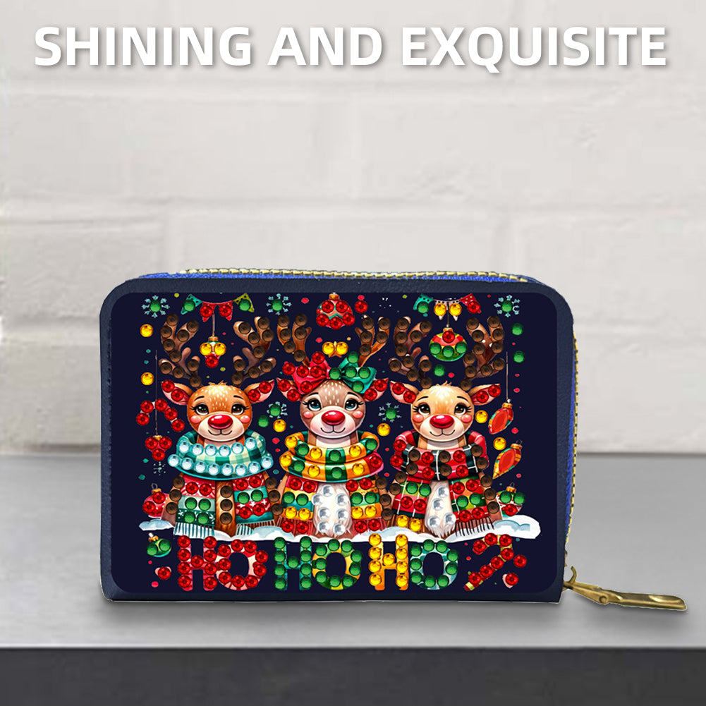 DIY Diamond Art Diamond Dot Card Pack 5D Diamond Painting Coin Pouch Craft Gift