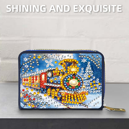DIY Diamond Art Diamond Dot Card Pack 5D Diamond Painting Coin Pouch Craft Gift
