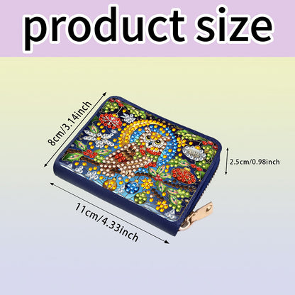 DIY Diamond Art Diamond Dot Card Pack 5D Diamond Painting Coin Pouch Craft Gift