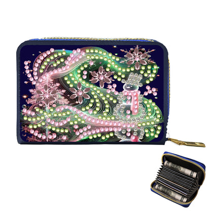 DIY Diamond Art Diamond Dot Card Pack 5D Diamond Painting Coin Pouch Craft Gift