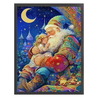 Santa Claus - 11CT Stamped Cross Stitch 50*63CM(Mona Lisa Brand)