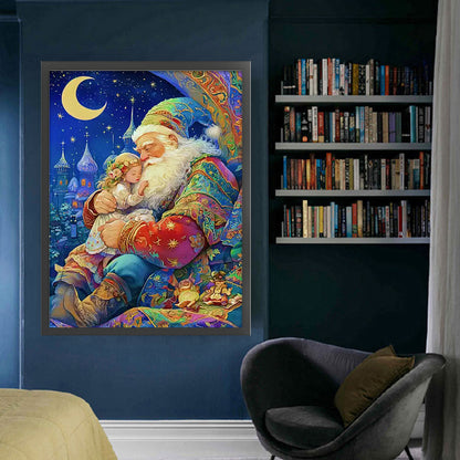 Santa Claus - 11CT Stamped Cross Stitch 50*63CM(Mona Lisa Brand)