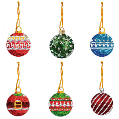 Xmas Theme 2D Flat DIY Diamond Christmas Tree Pendant Wall Door Decoration Craft