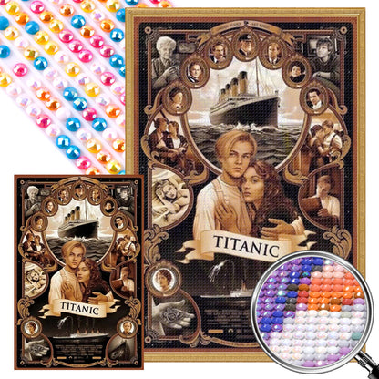 Titanic - Full AB Round Drill Diamond Painting 40*60CM