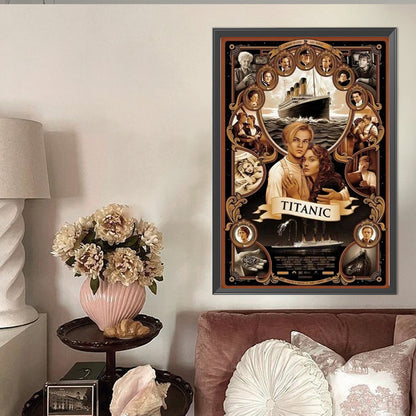 Titanic - Full AB Round Drill Diamond Painting 40*60CM