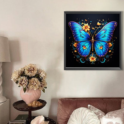 Butterfly - Full AB Round Drill Diamond Painting 40*40CM