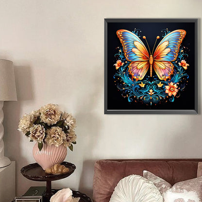 Butterfly - Full AB Round Drill Diamond Painting 40*40CM