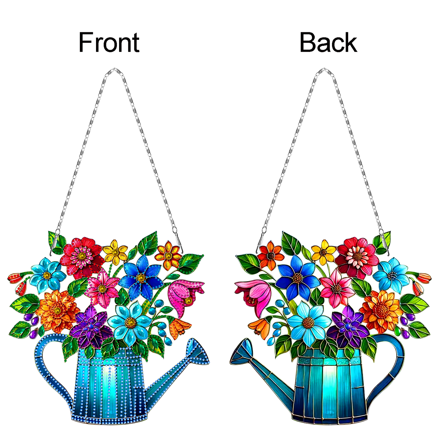 2D Flat DIY Diamond Art Pendant Diamond Painting Set Home Wall Decoration Crafts