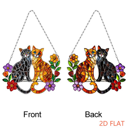 2D Flat DIY Diamond Art Pendant Diamond Painting Set Home Wall Decoration Crafts