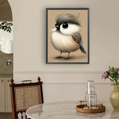 Bird - Full Round Drill Diamond Painting 30*40CM