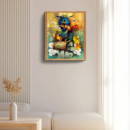 Funny Bird - Full Round Drill Diamond Painting 40*50CM