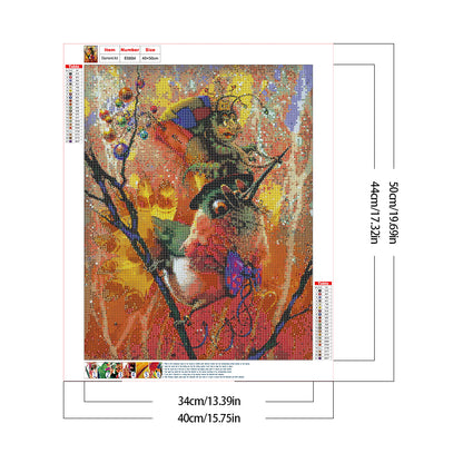 Funny Bird - Full Round Drill Diamond Painting 40*50CM