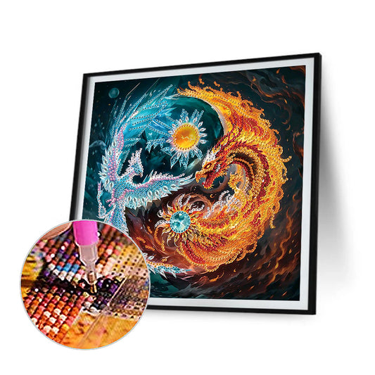 Phoenix Bird Pterosaur - Special Shaped Drill Diamond Painting 30*30CM