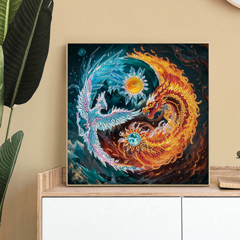 Phoenix Bird Pterosaur - Special Shaped Drill Diamond Painting 30*30CM