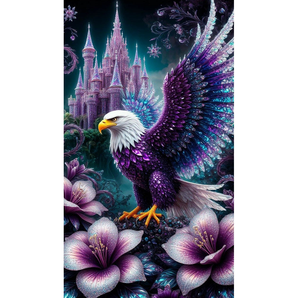 Eagle - Full Round Drill Diamond Painting 40*70CM