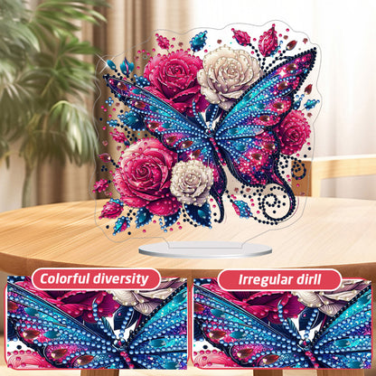 2D Flat Halloween DIY Diamond Painting 5D Desktop Ornaments Kit for Home Decor