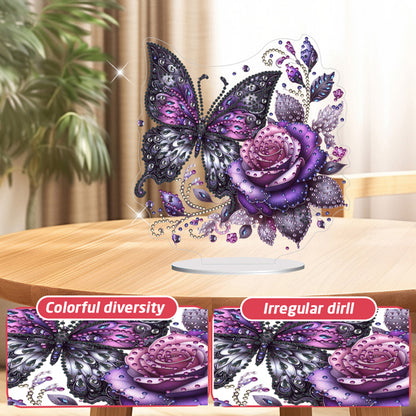 2D Flat Halloween DIY Diamond Painting 5D Desktop Ornaments Kit for Home Decor