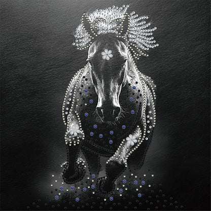 Horse - Special Shaped Drill Diamond Painting 30*30CM