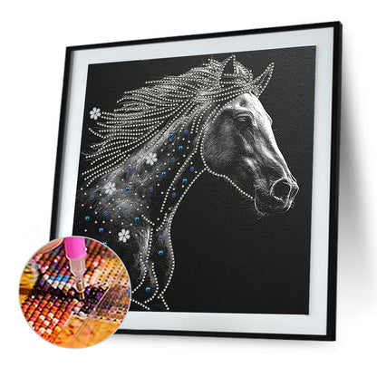 Horse - Special Shaped Drill Diamond Painting 30*30CM
