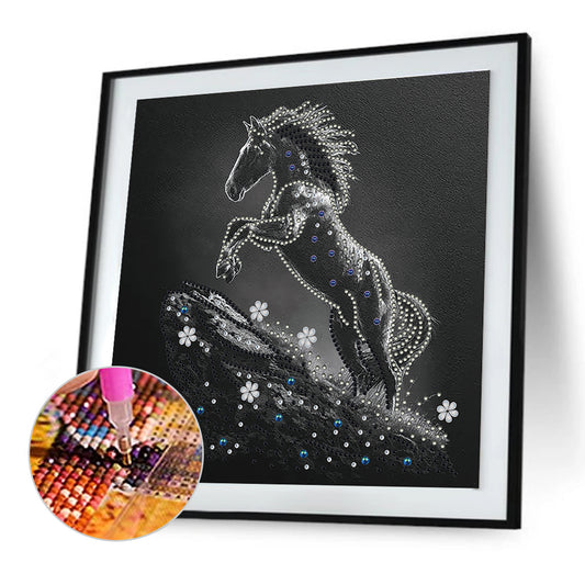 Horse - Special Shaped Drill Diamond Painting 30*30CM