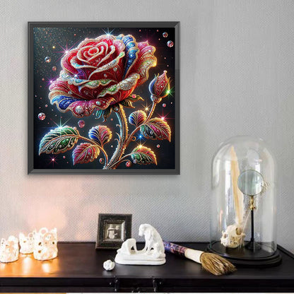 Rose - Full Square Drill Diamond Painting 30*30CM