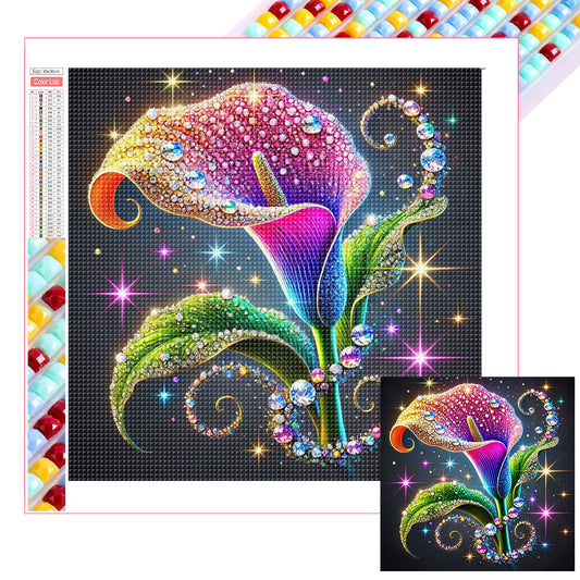 Iris - Full Square Drill Diamond Painting 30*30CM