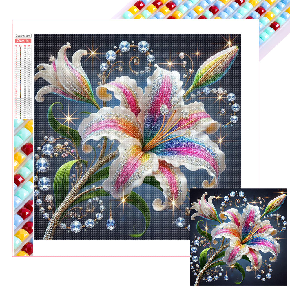 Lily - Full Square Drill Diamond Painting 30*30CM
