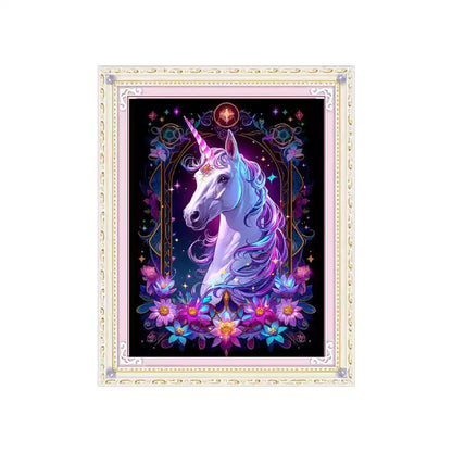 Unicorn - 11CT Stamped Cross Stitch 50*63CM(Mona Lisa Brand)